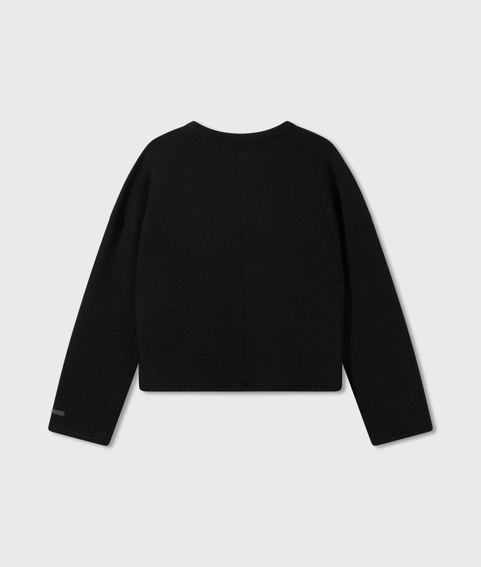 sweater smock | black