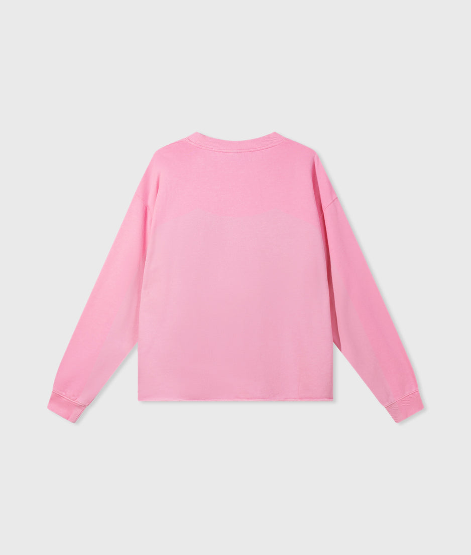 sweater logo | pink