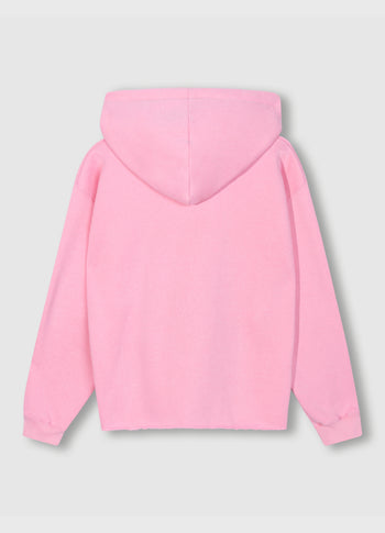 statement logo hoodie | pink