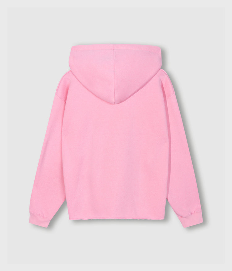 statement logo hoodie | pink