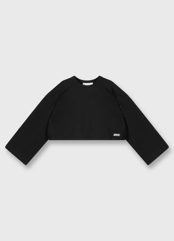 kimono sweater | black