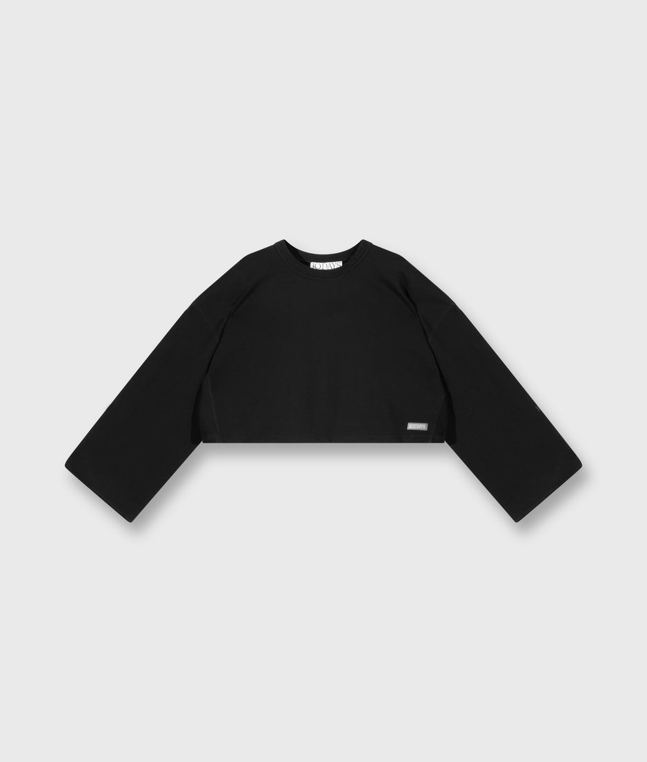 kimono sweater | black