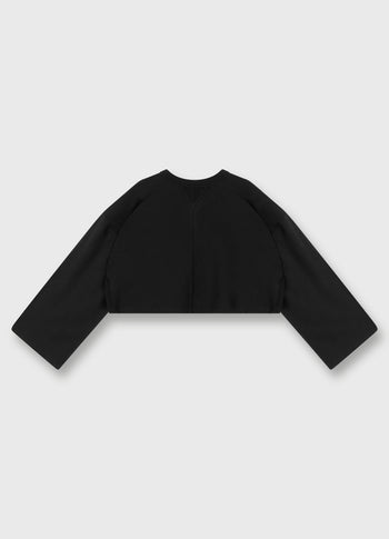 kimono sweater | black