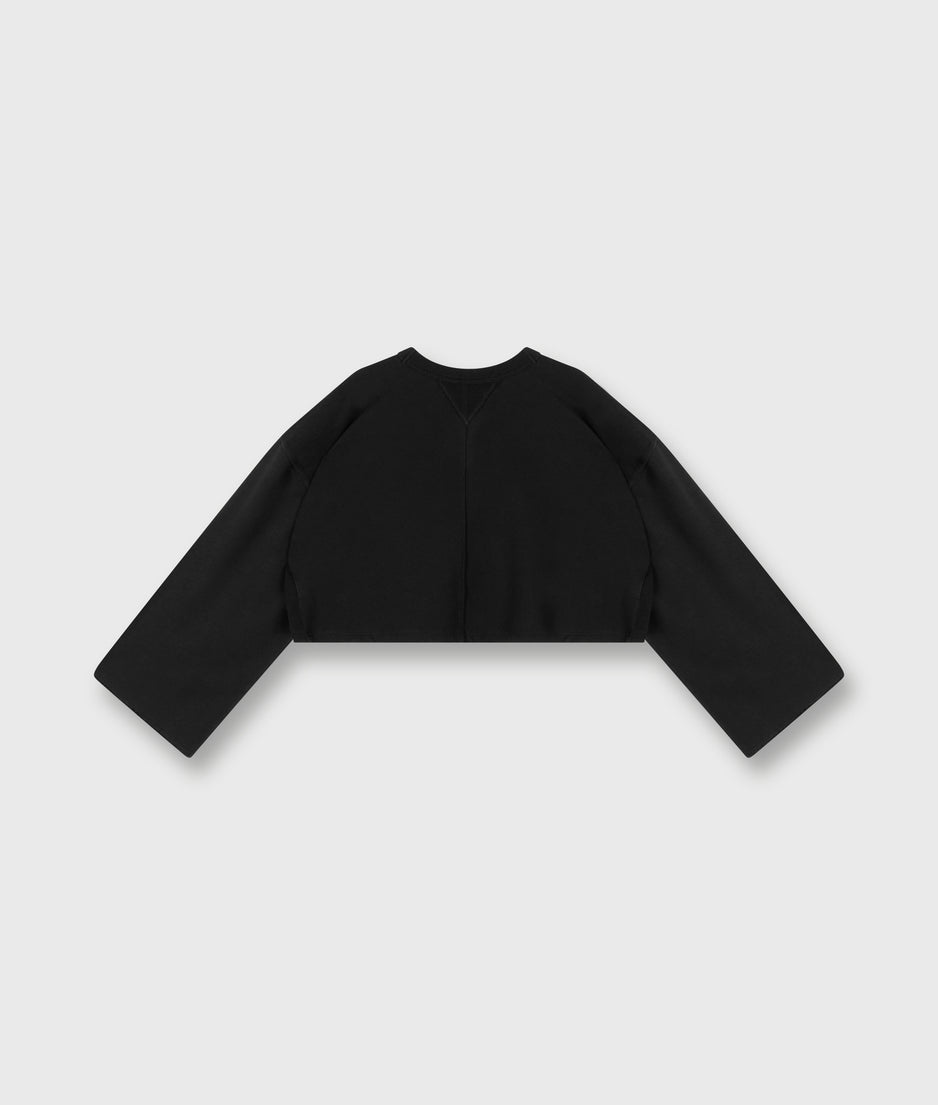 kimono sweater | black