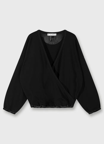 dance sweater | black