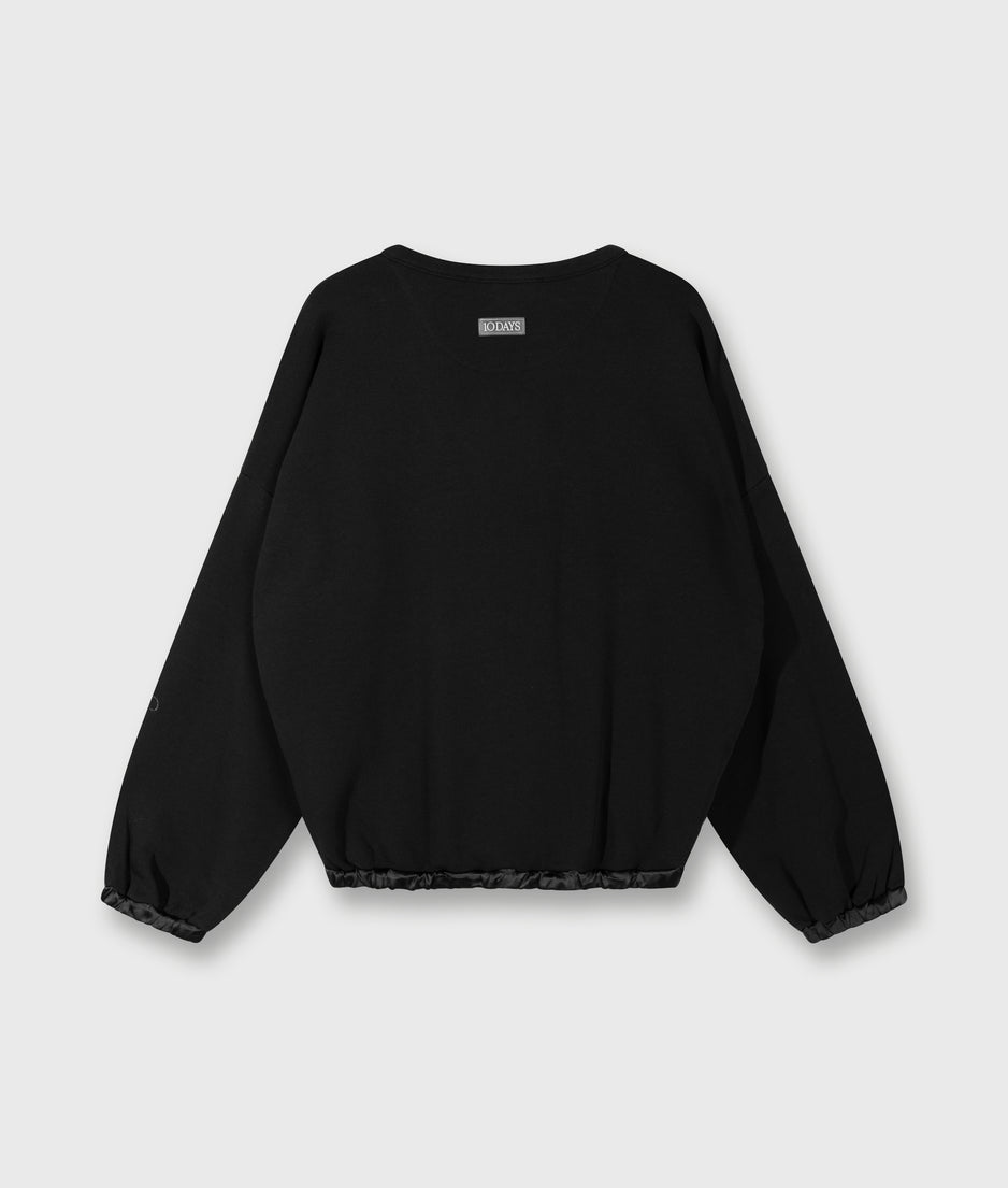 dance sweater | black