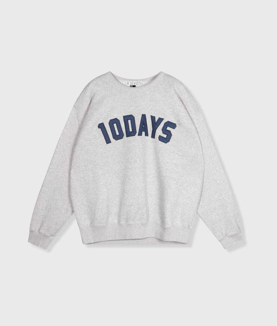 statement sweater | light grey melee