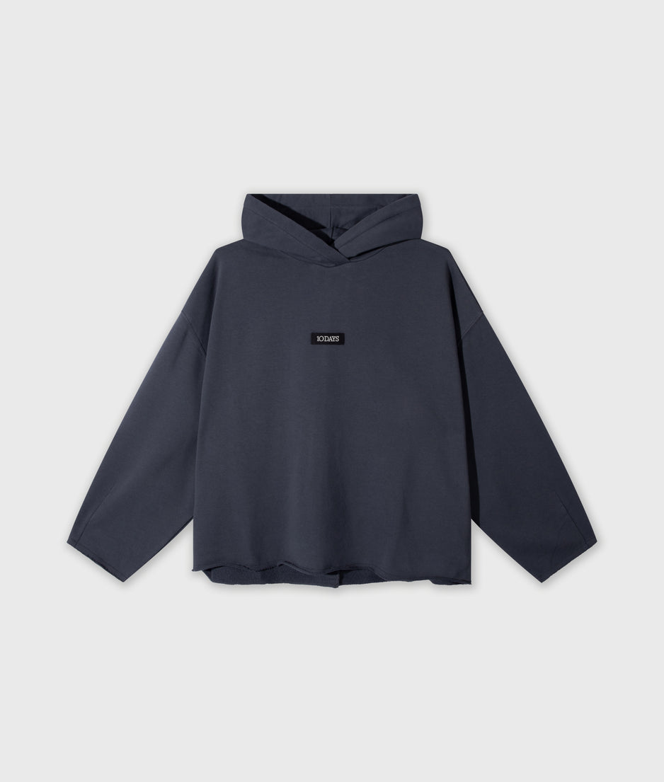 statement hoodie | yale blue