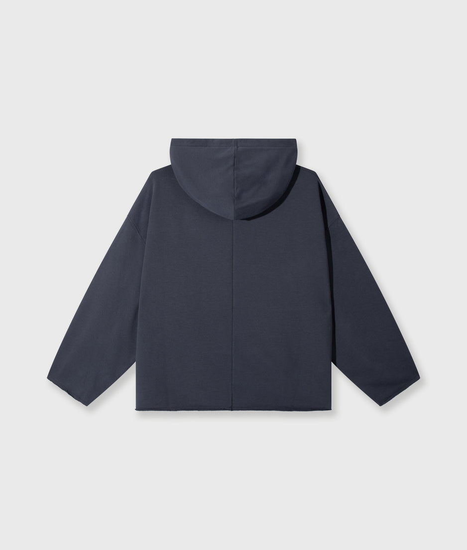 statement hoodie | yale blue