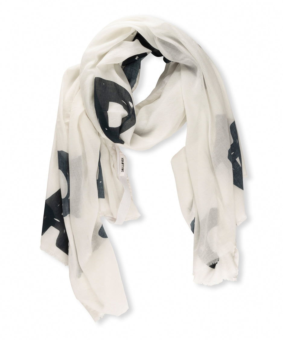 scarf 10DAYS | white