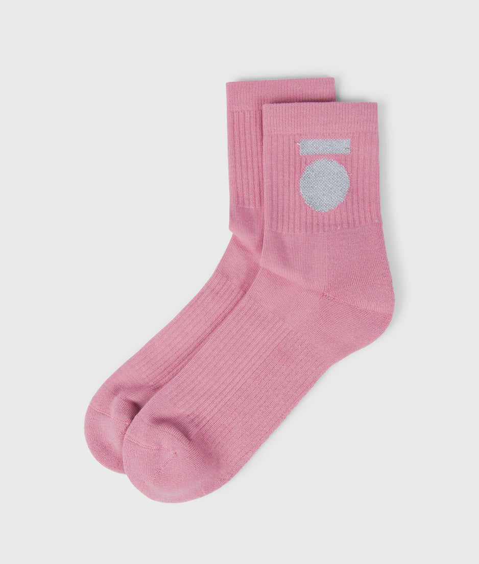 short socks medal | raspberry