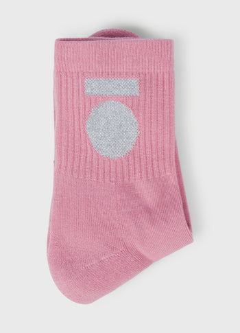 short socks medal | raspberry