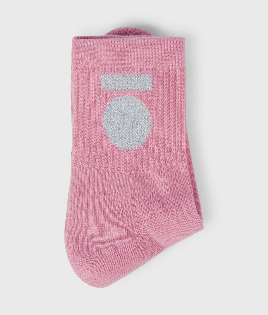 short socks medal | raspberry