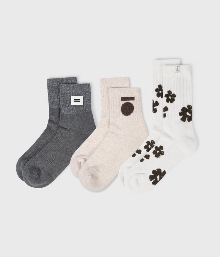 3-pack socks | antra melee