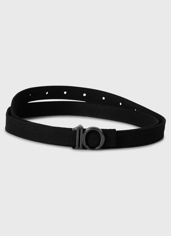 canvas belt | black