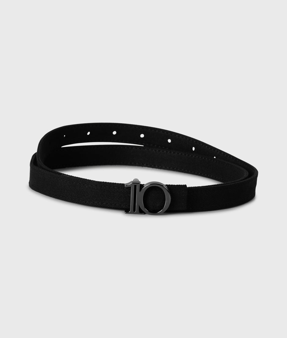 canvas belt | black