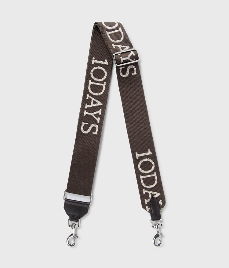 logo strap | chocolate