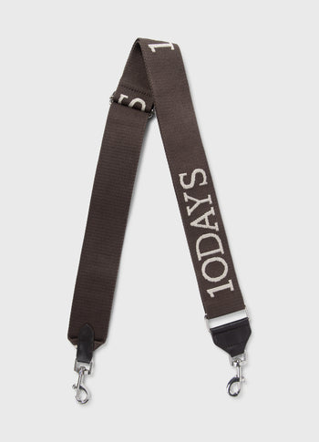 logo strap | chocolate