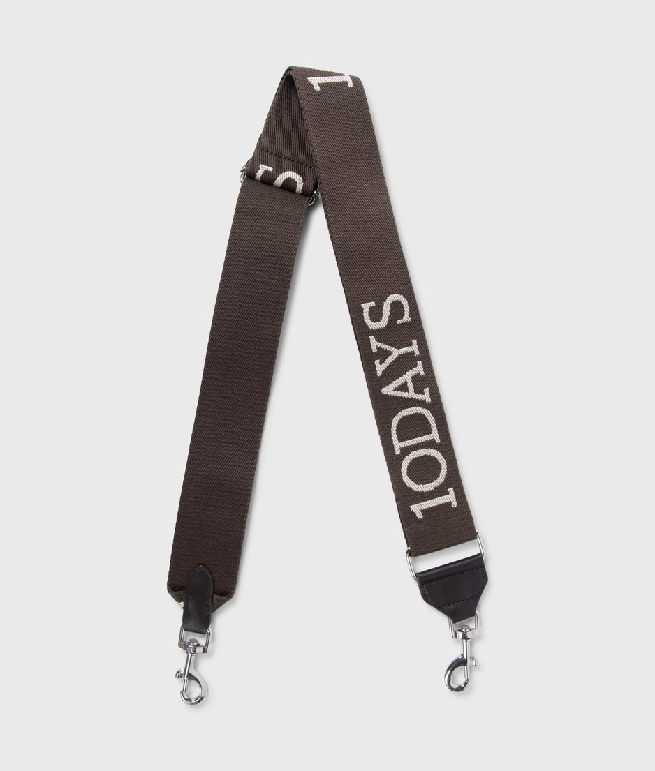 logo strap | chocolate