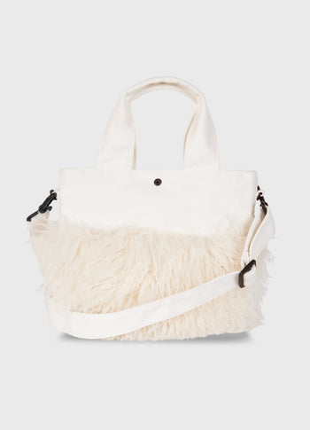 hairy mini bag | light natural