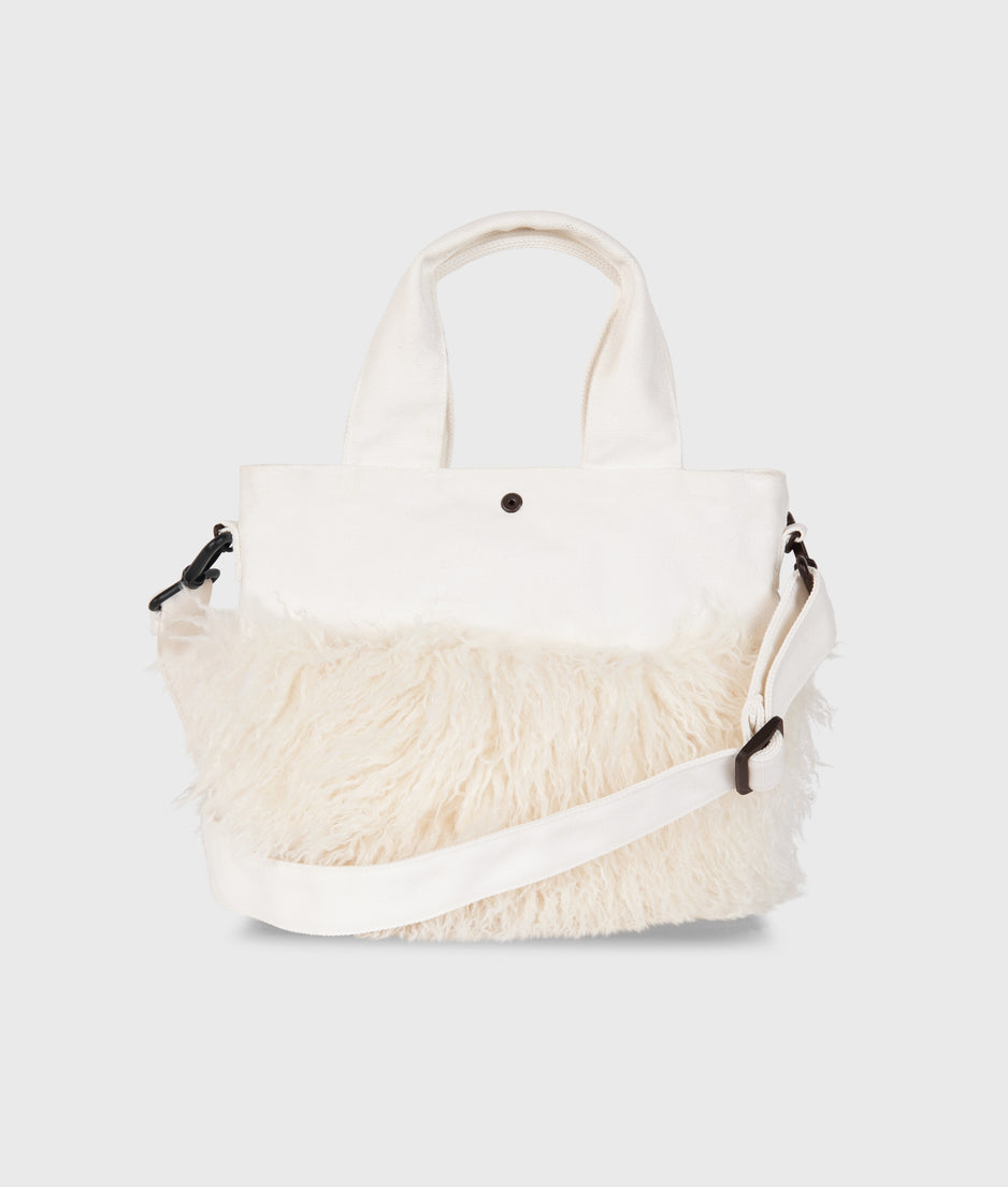 hairy mini bag | light natural