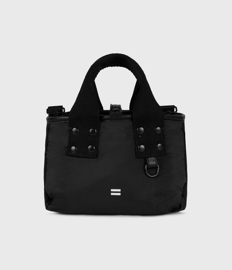 padded shopper small | black