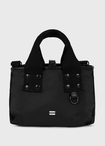 padded shopper small | black