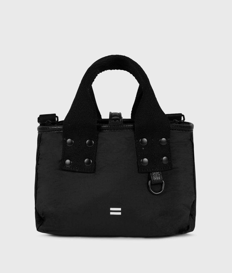 padded shopper small | black