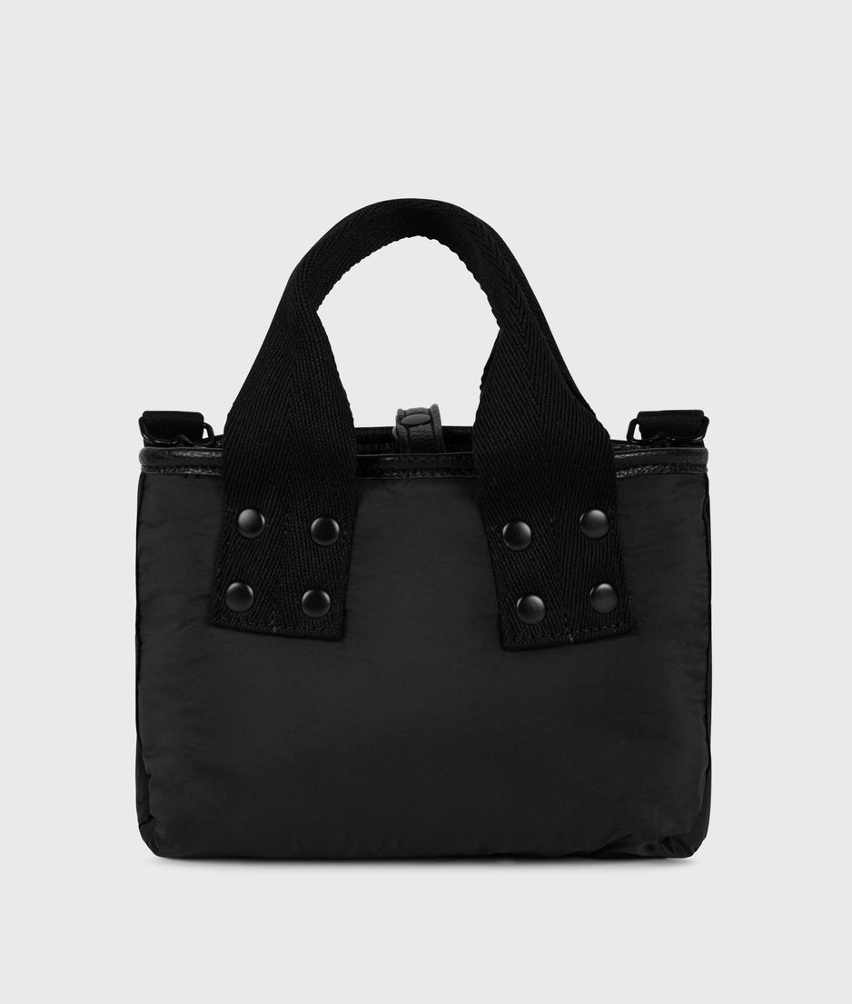 padded shopper small | black