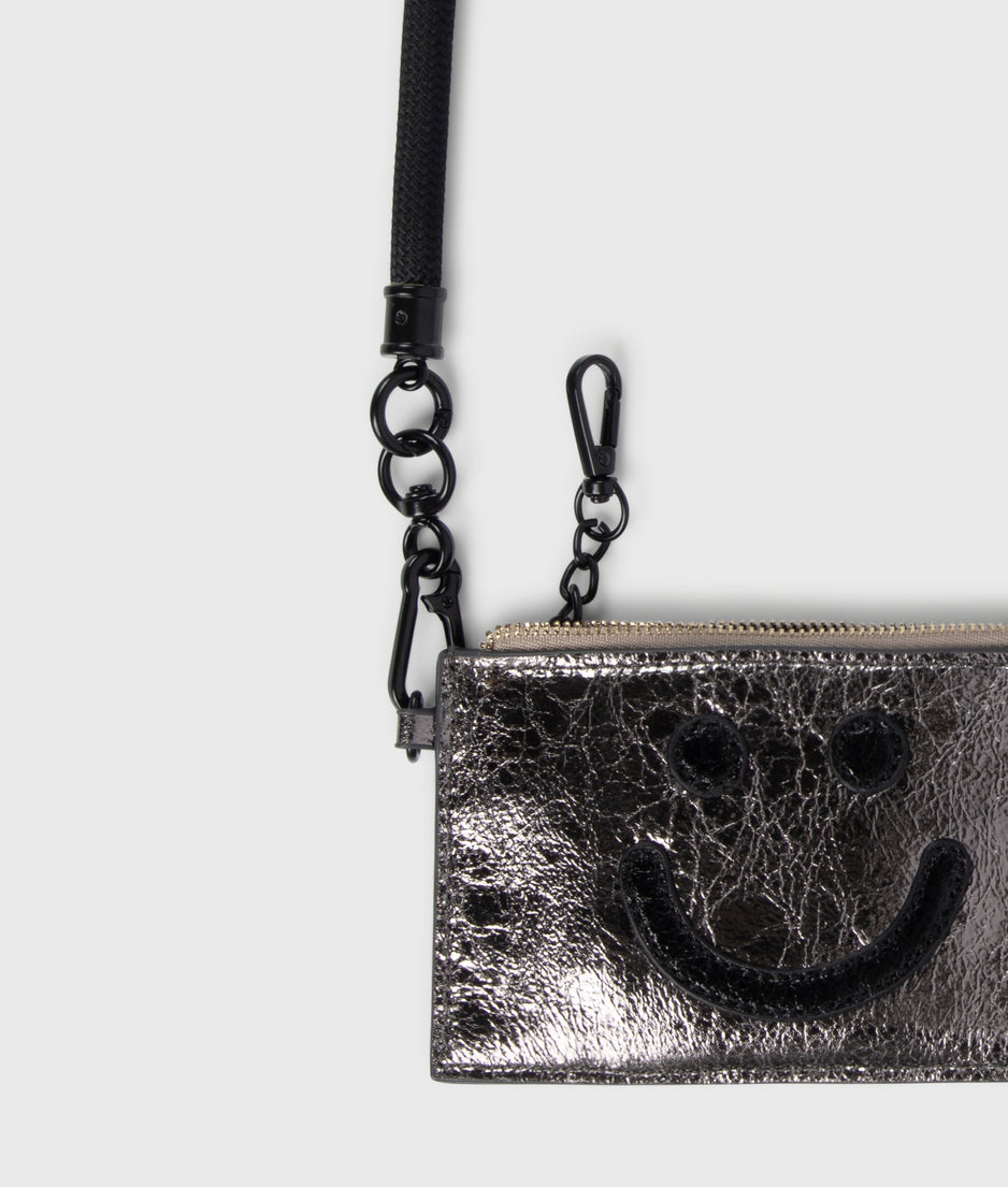 wallet smile | silver