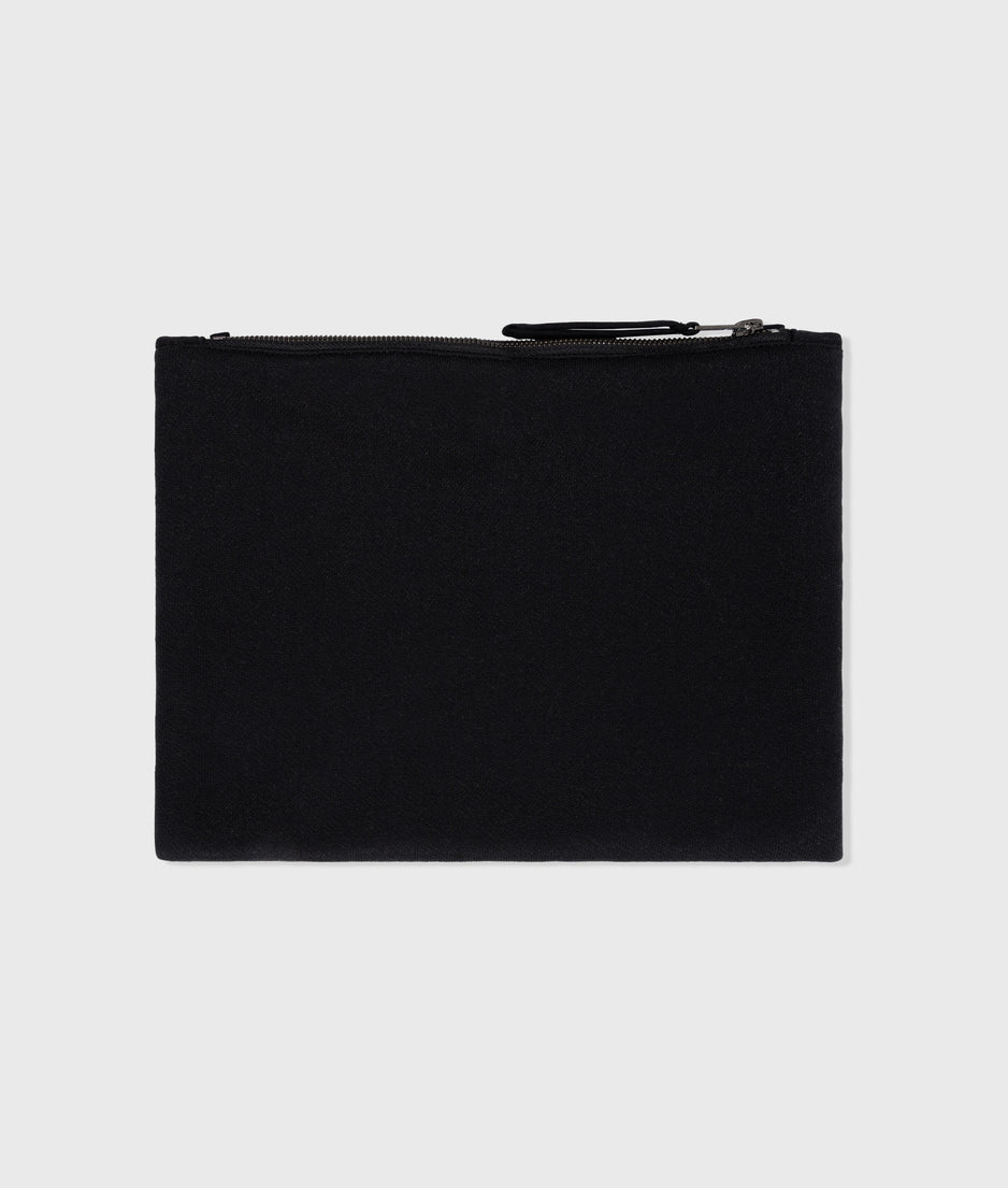 statement pouch | black