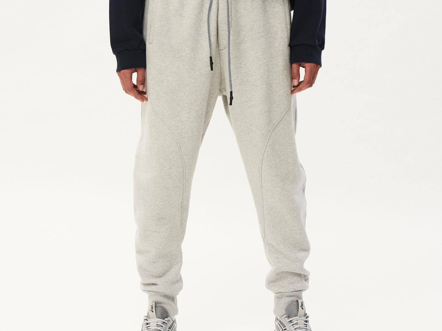 Charly fleece jogger | light grey melee