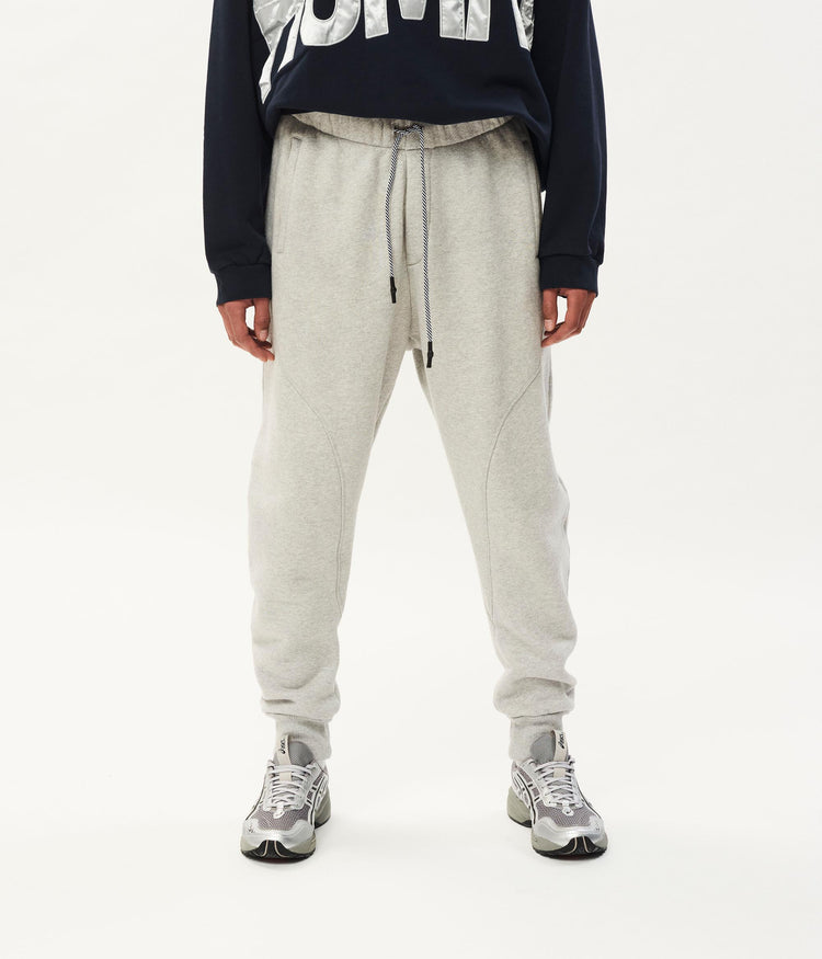 Charly fleece jogger | light grey melee