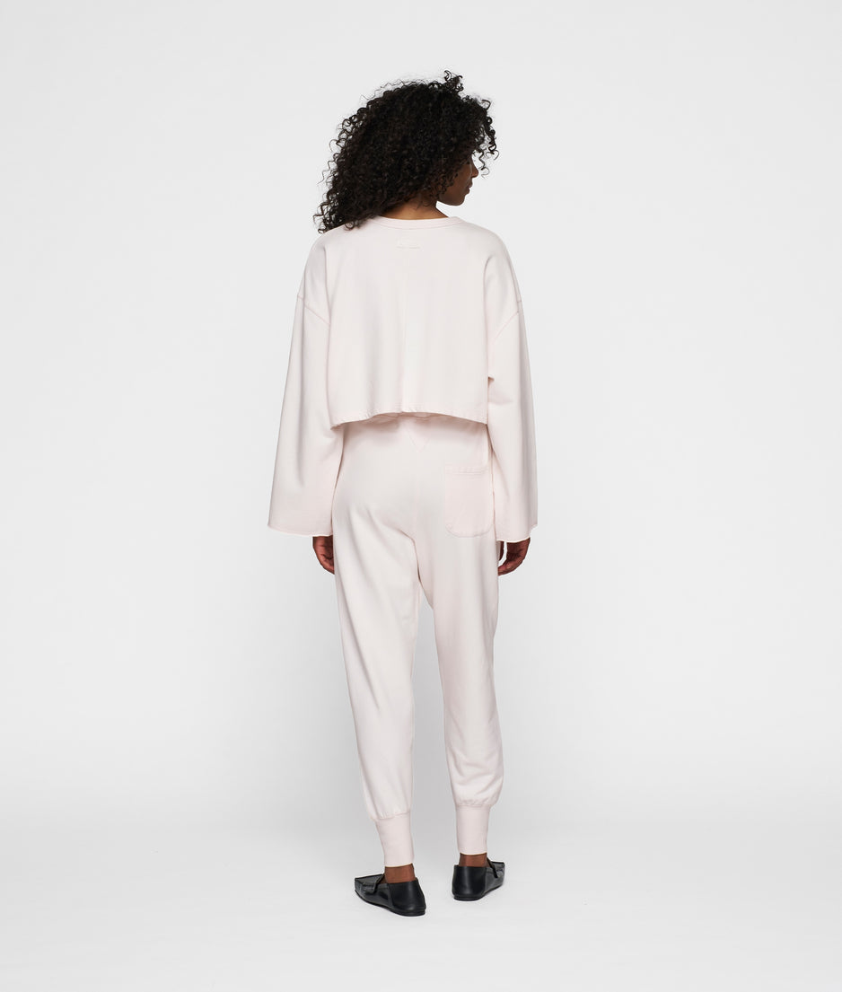 ballet jogger | marshmallow