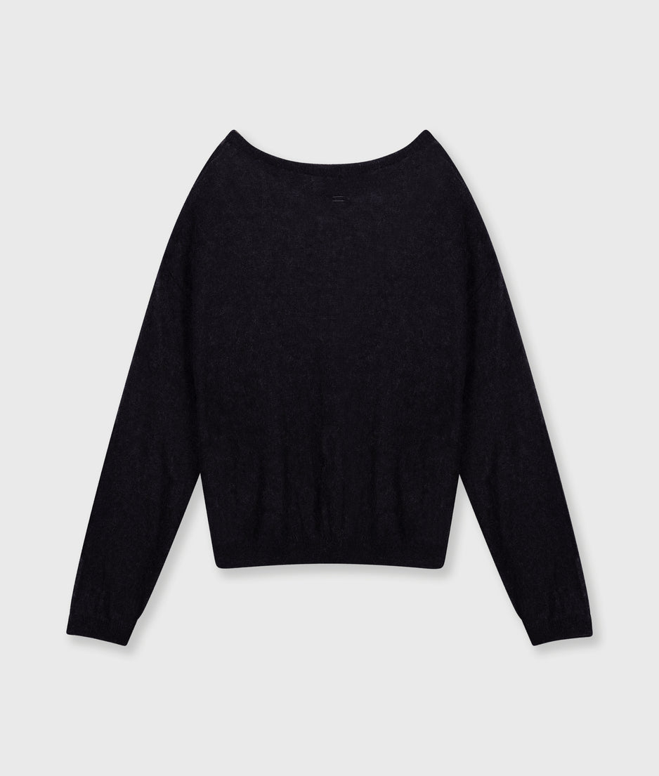 THE KNIT SWEATER | black