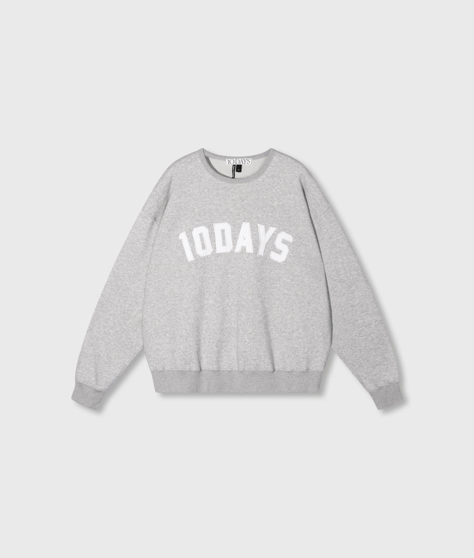 THE STATEMENT SWEATER | light grey melee