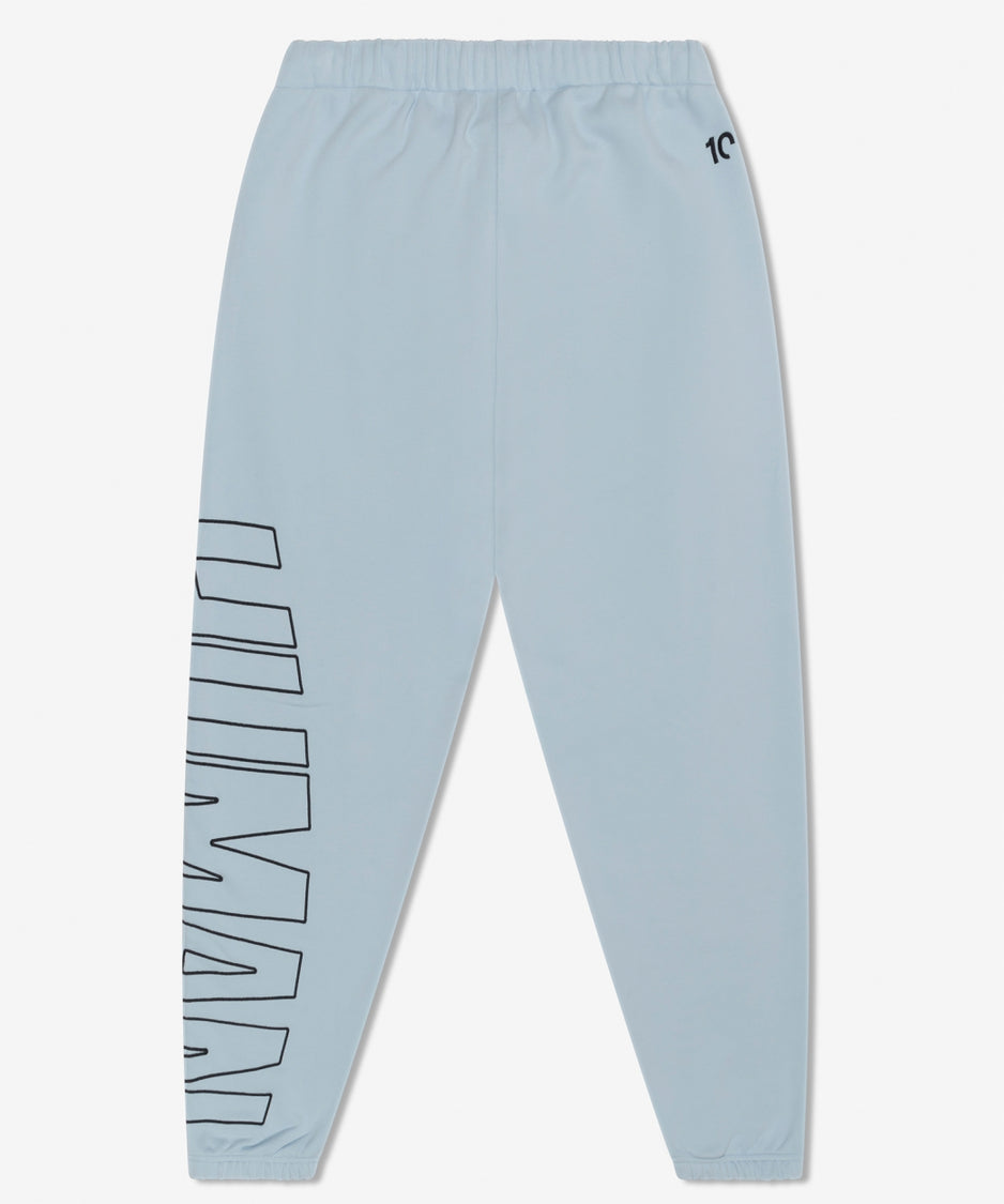 Chris fleece jogger | sky blue