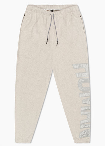 Chris fleece jogger | soft white melee