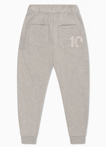 Charly fleece jogger | light grey melee