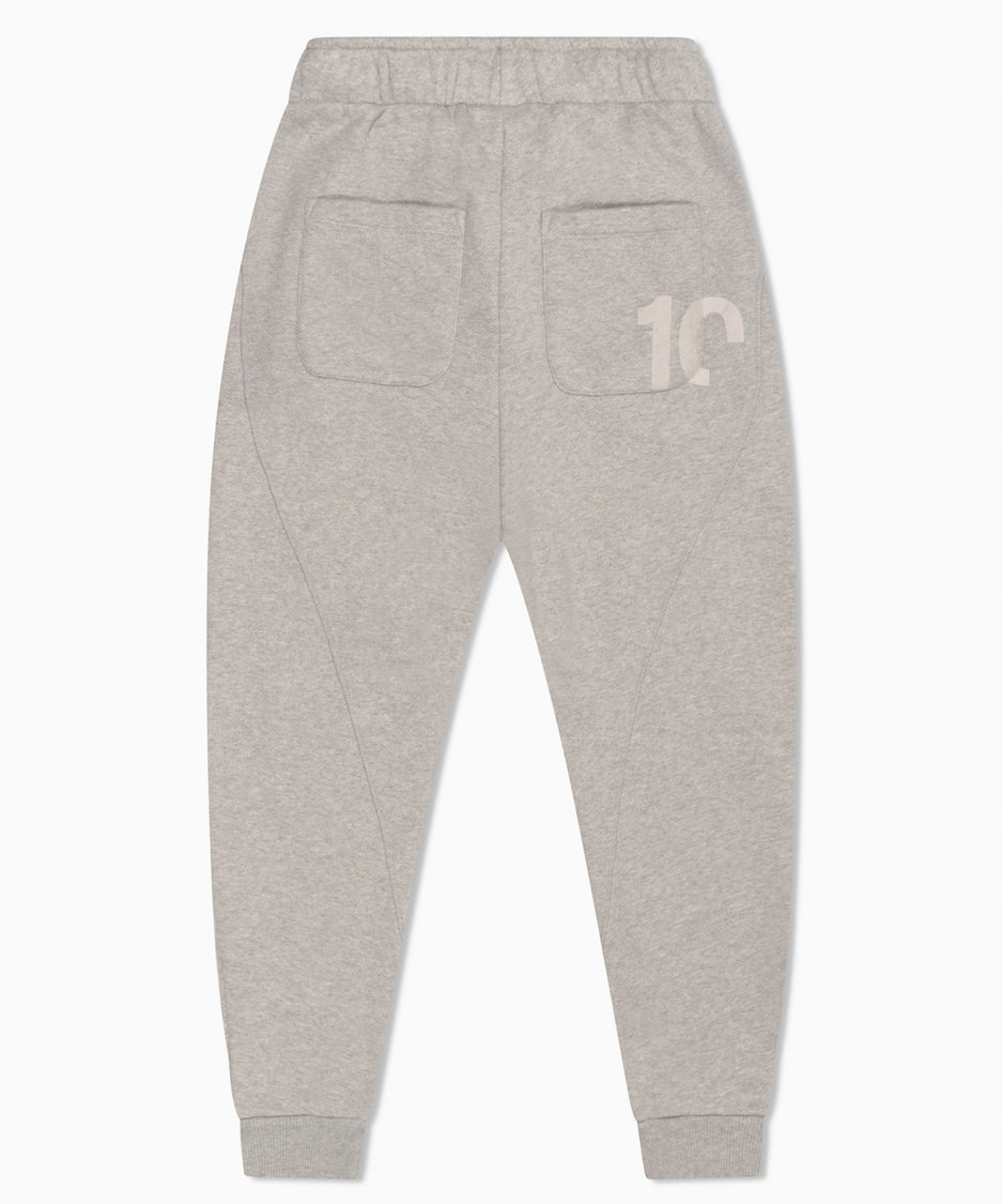 Charly fleece jogger | light grey melee