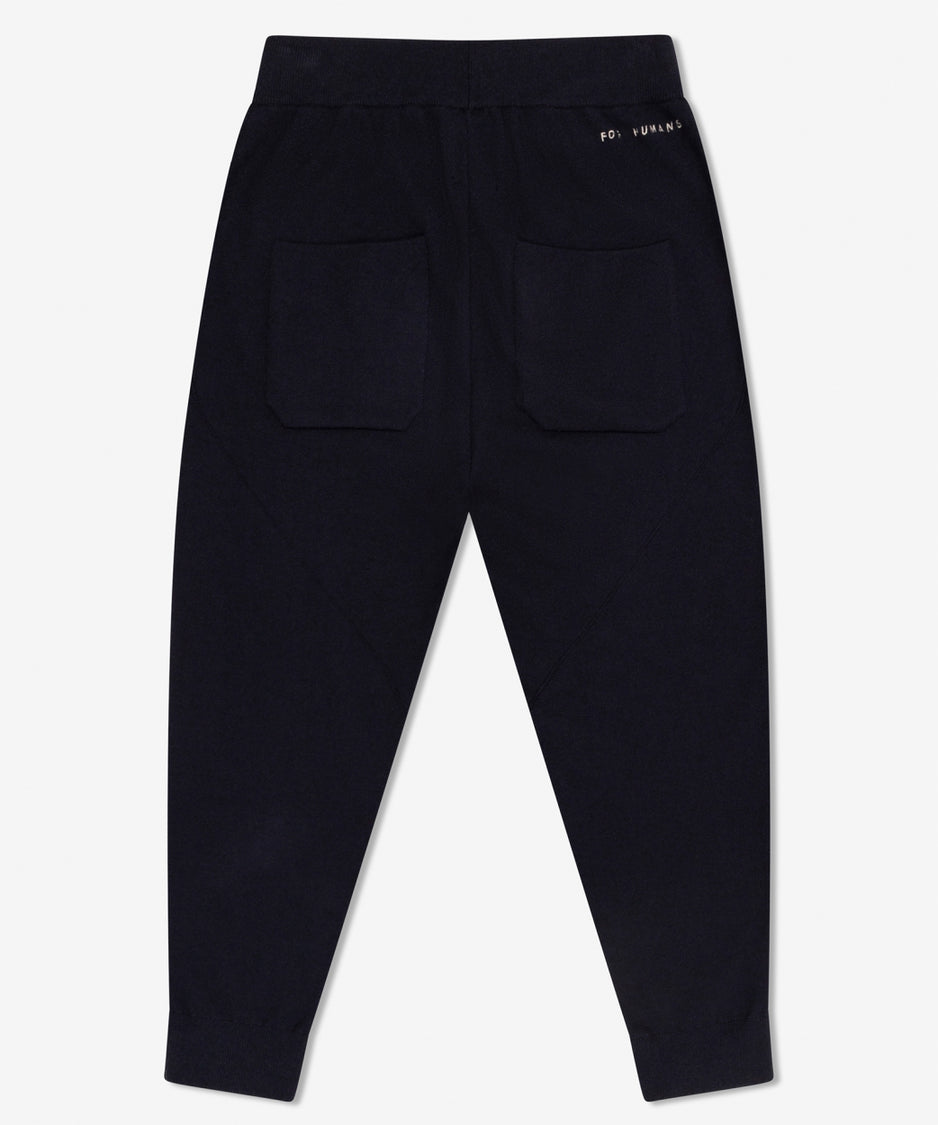 Miller knit pants | dark blue