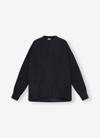 Kick henley shirt | dark blue