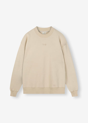 Oliver fleece sweater | oat