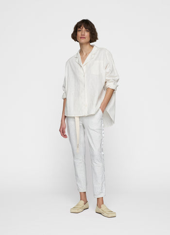 shirt linen | ecru