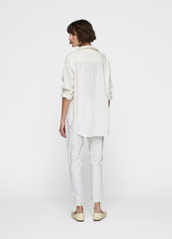 shirt linen | ecru