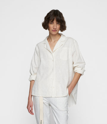 shirt linen | ecru