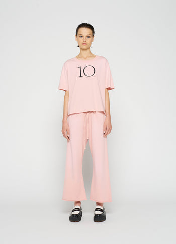 jersey tee 10 | dusty peach