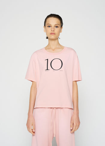 jersey tee 10 | dusty peach