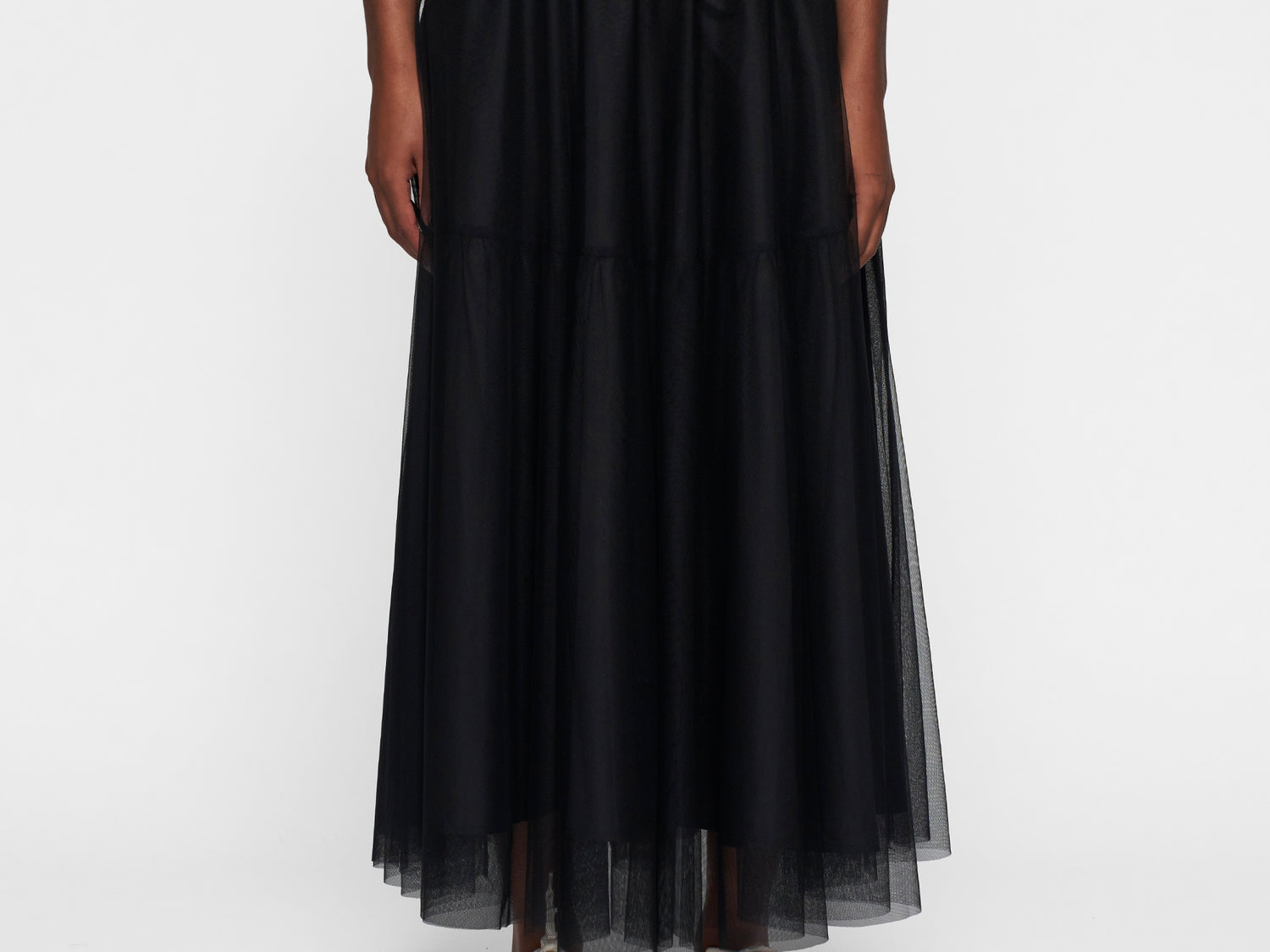 tulle skirt | black