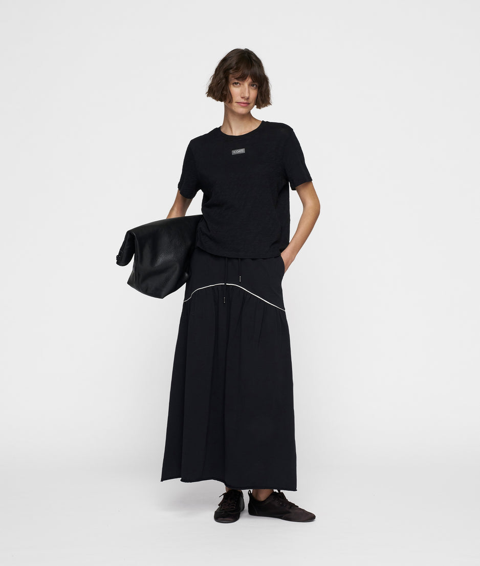 maxi skirt | black